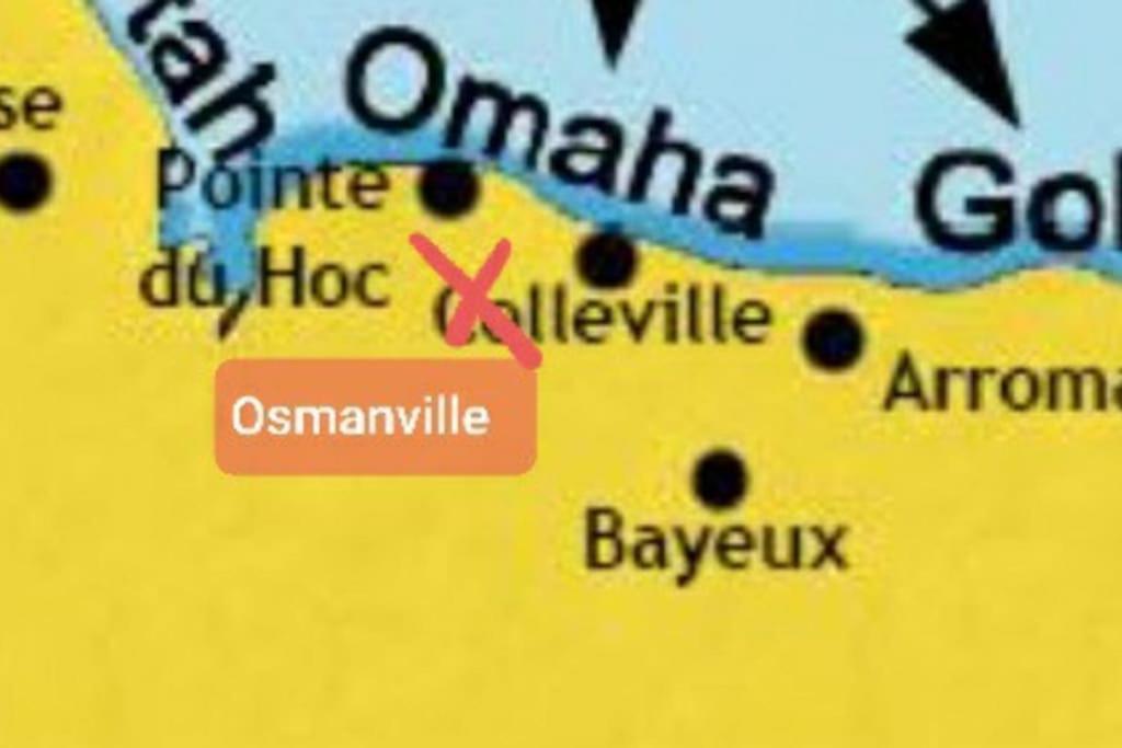Loft Proche Des Plages Et Sites Du Debarquement Osmanville Exterior foto